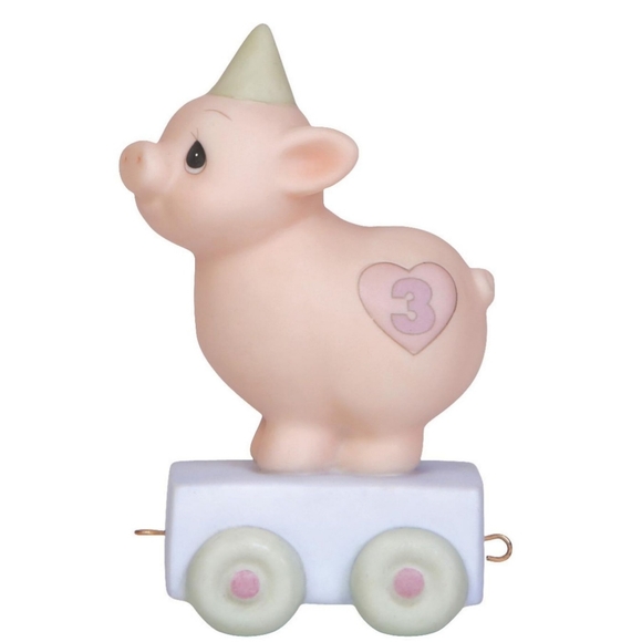 NIB Precious Moments - Heaven Bless Your Special Day Age 3 Figurine - Picture 2 of 6